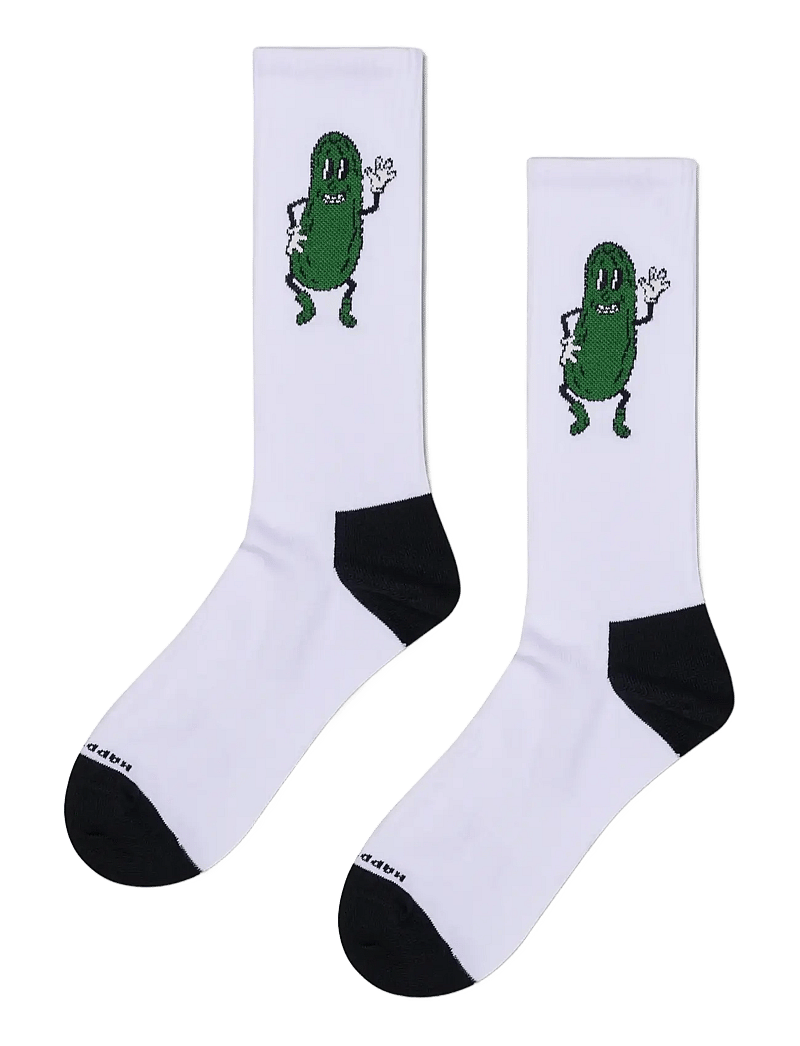 Happy Socks - Pickle Sneaker Sock - crew-socken - white - 1