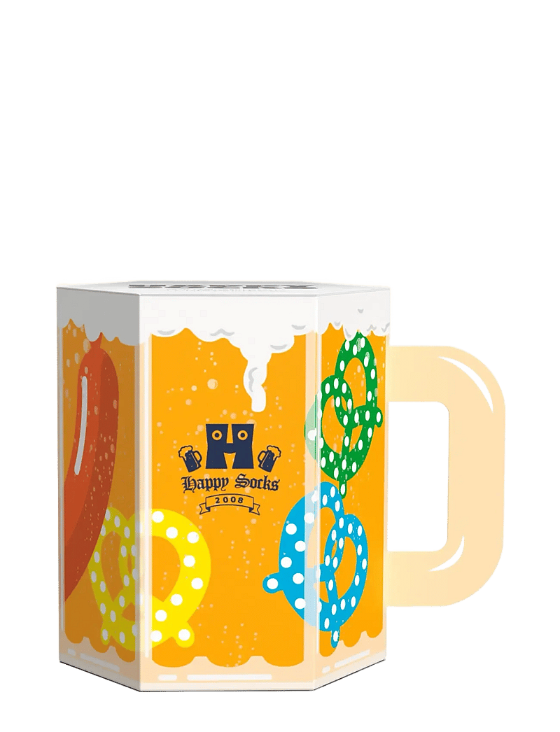 Happy Socks - 3-Pack Beer Glass Socks Gift Set - crew-socken - navy - 1