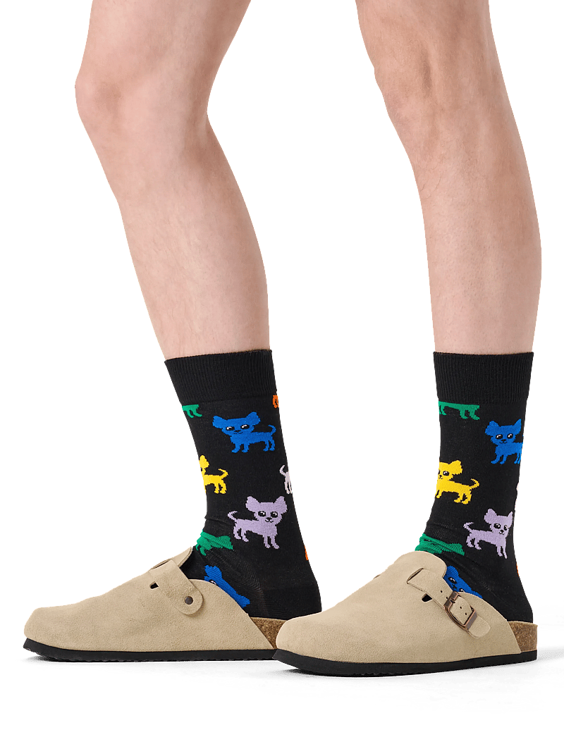 Happy Socks - Chihuahua Sock - crew-socken - black - 0