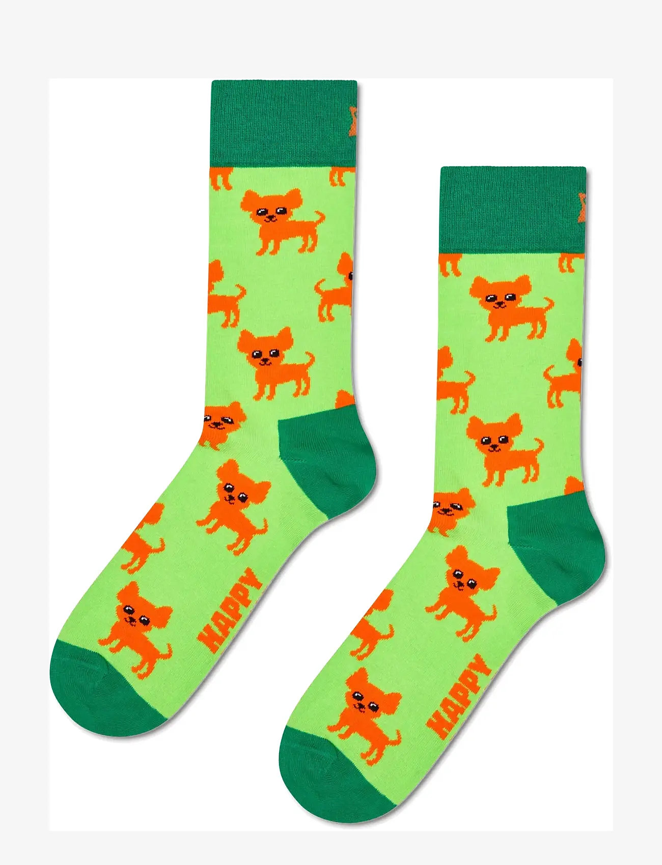 Happy Socks - Chihuahua Sock - laveste priser - light green - 1
