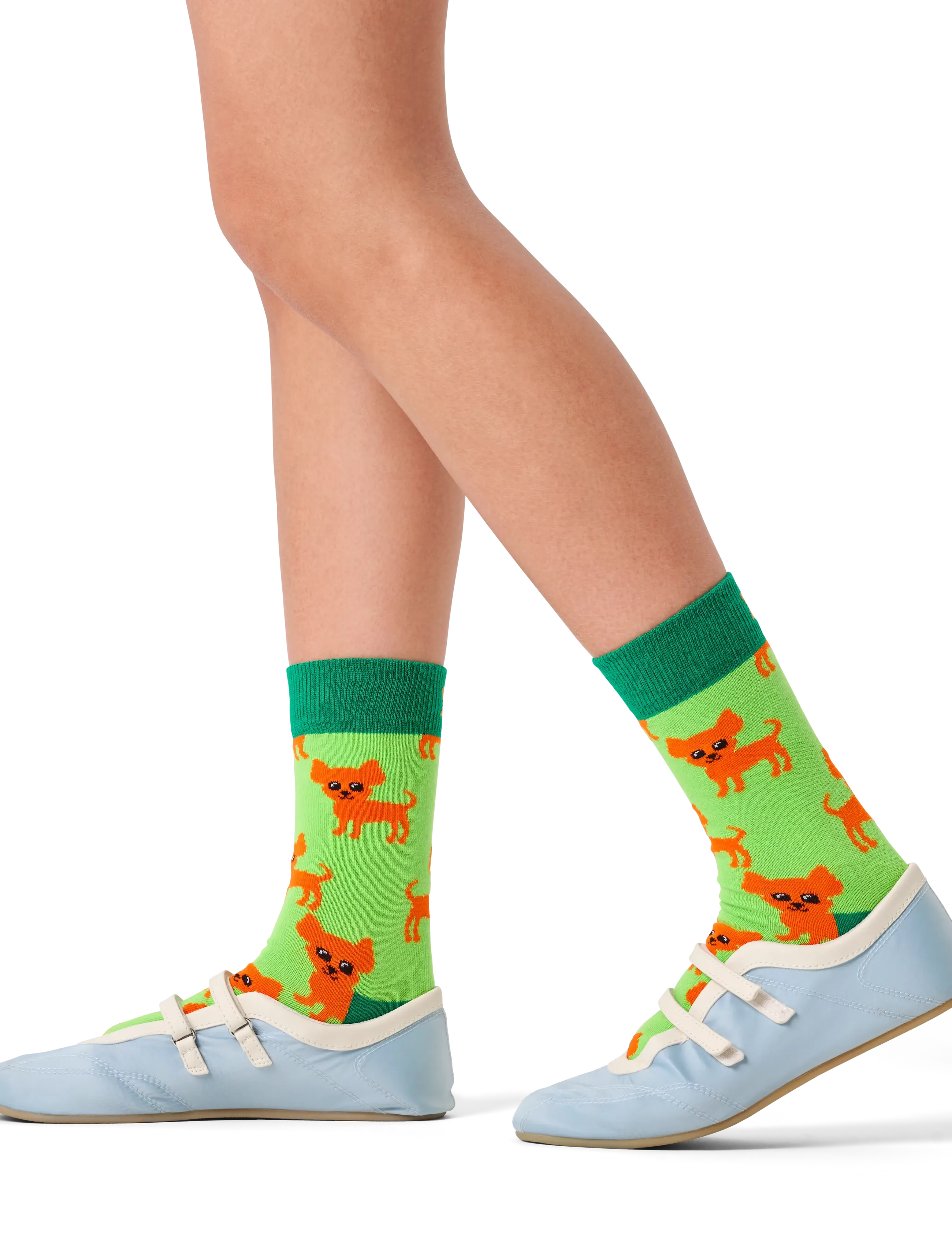 Happy Socks Chihuahua Sock, 36-40, Socks, Grün - Regular Männerswear