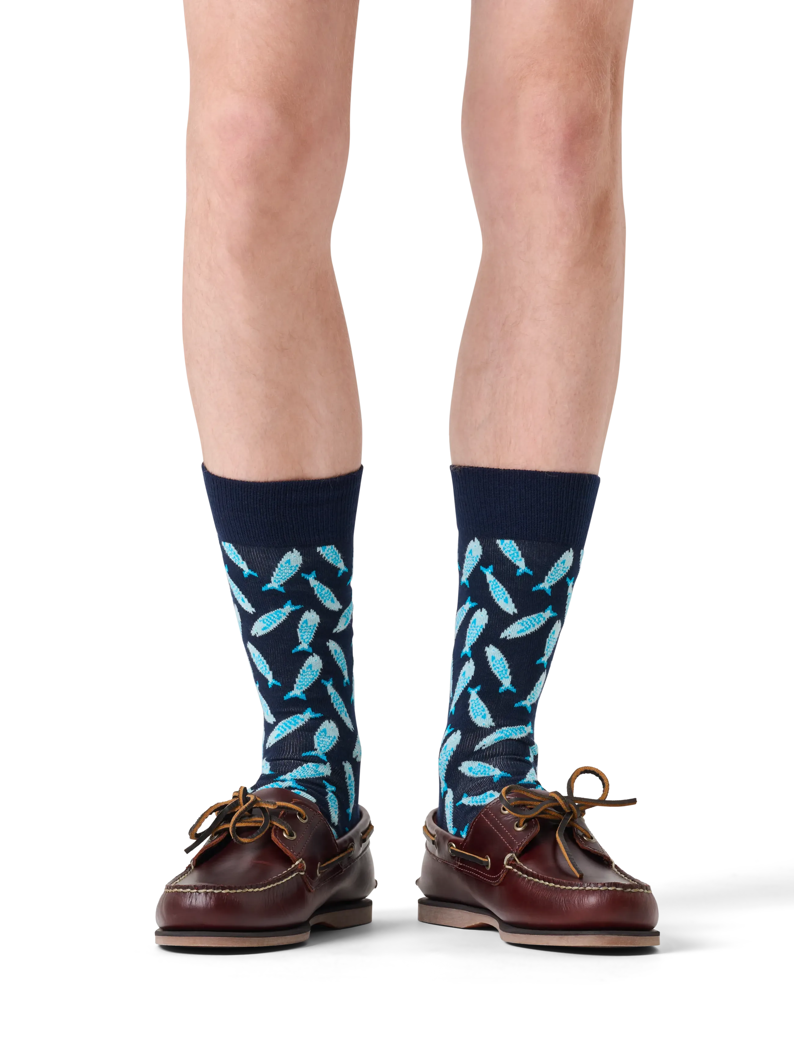 Happy Socks Sardine Sock, 41-46, Socks, Marineblau - Regular Männerswear