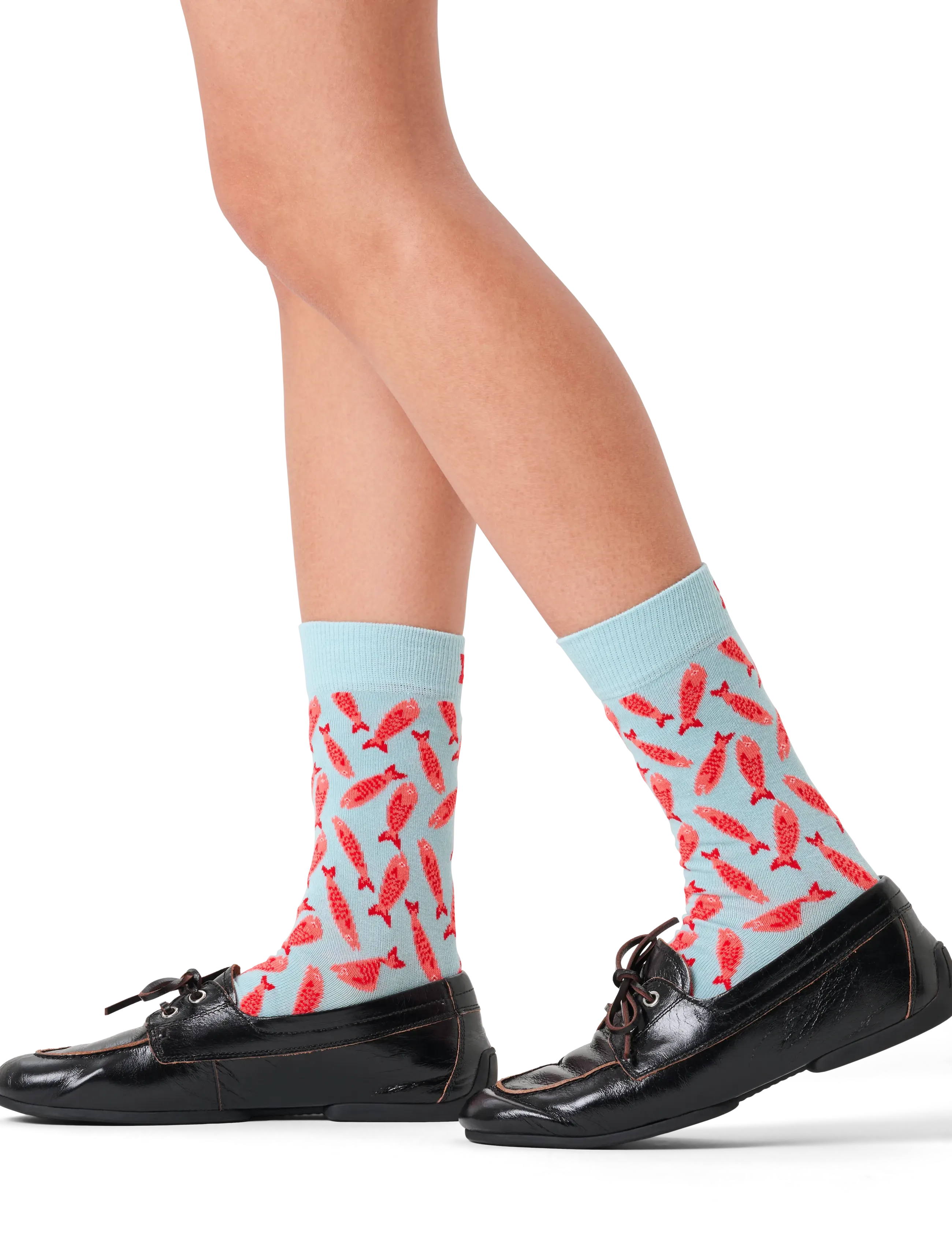 Happy Socks Sardine Sock, 41-46, Socks, Blau - Regular Männerswear