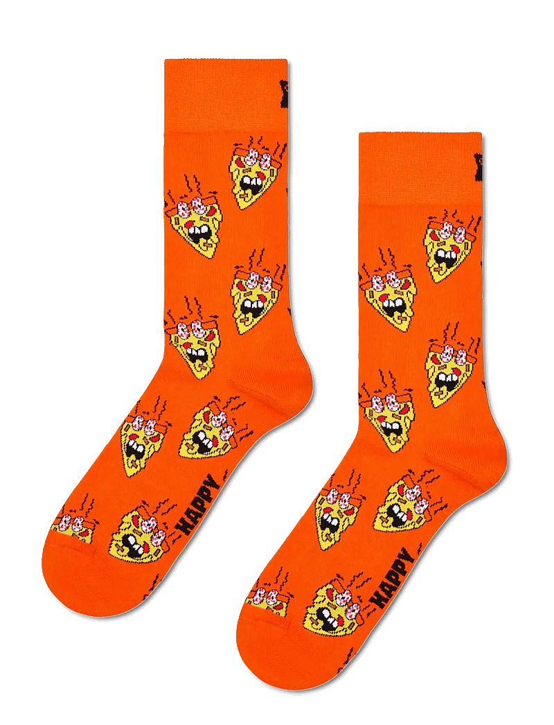 Happy Socks - Smelly Pizza Sock - crew-socken - orange - 1