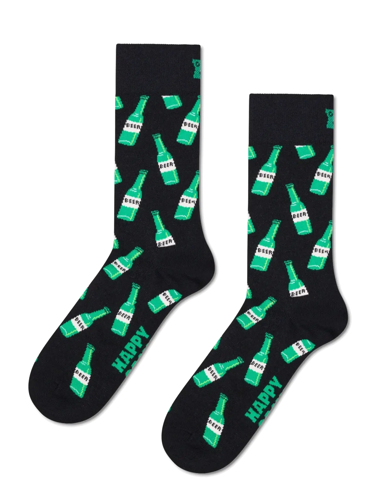 HAPPY Socken Beer Socke Schwarz - 41-46 - Herren