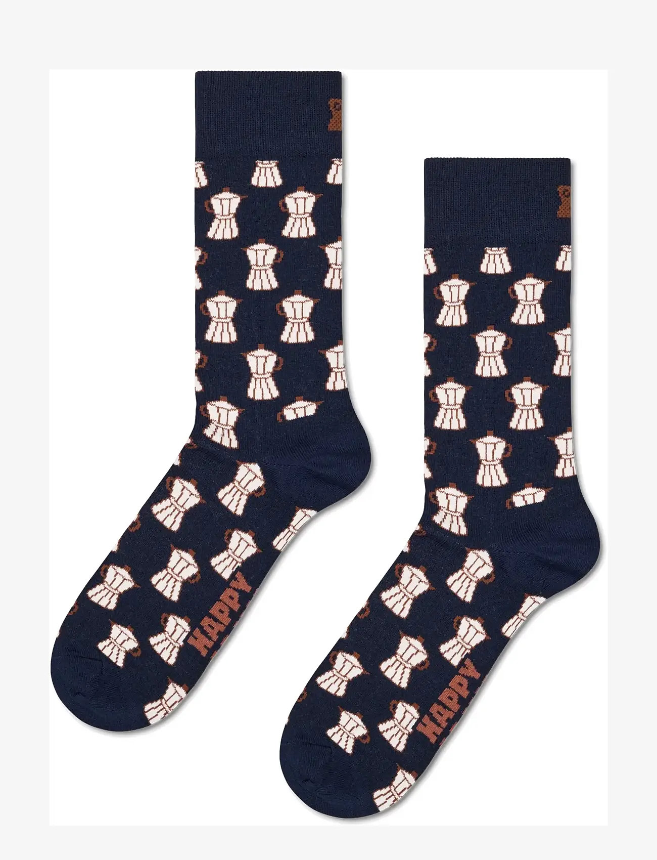 Happy Socks - Moka Maker Sock - laveste priser - navy - 1
