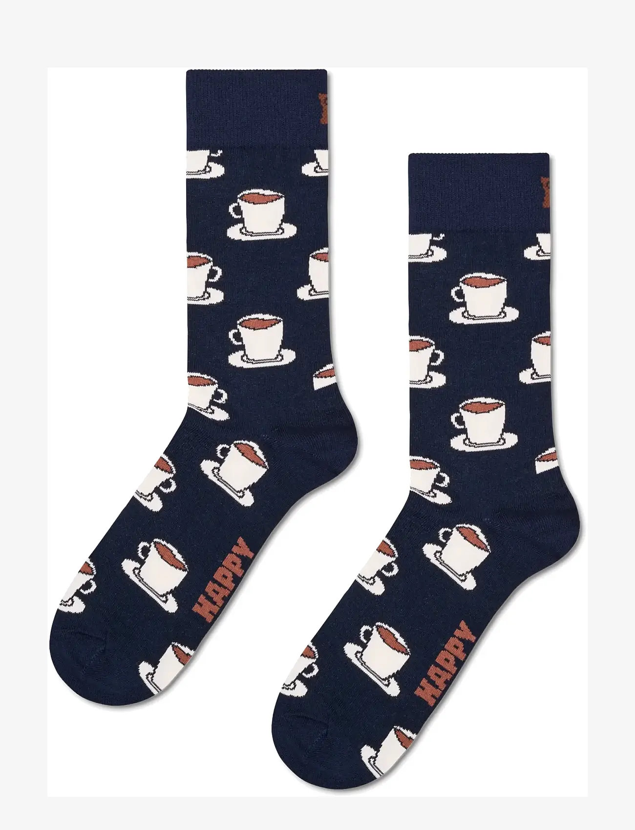 Happy Socks - Espresso Sock - crew-socken - navy - 1