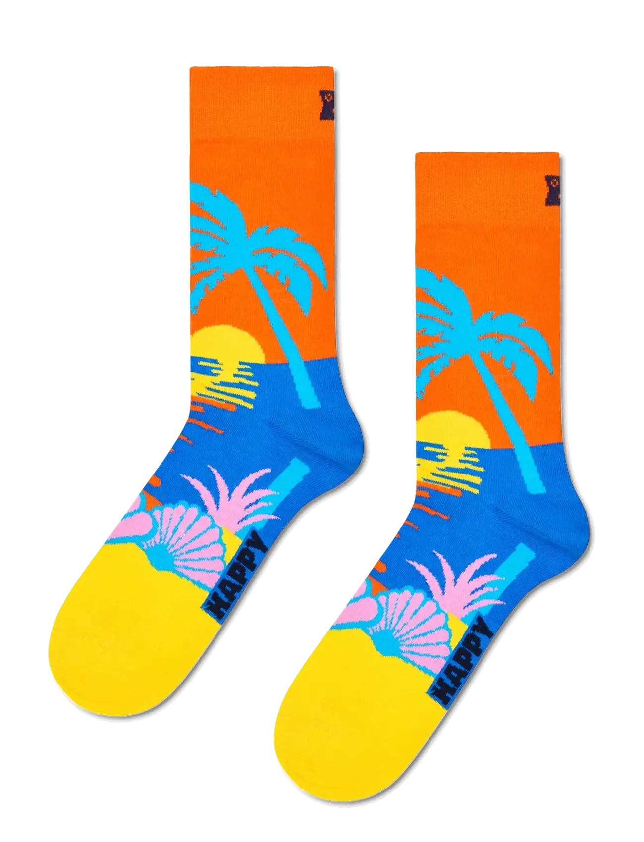 Happy Socks Sunset Sock - Strumpor - ORANGE / orange