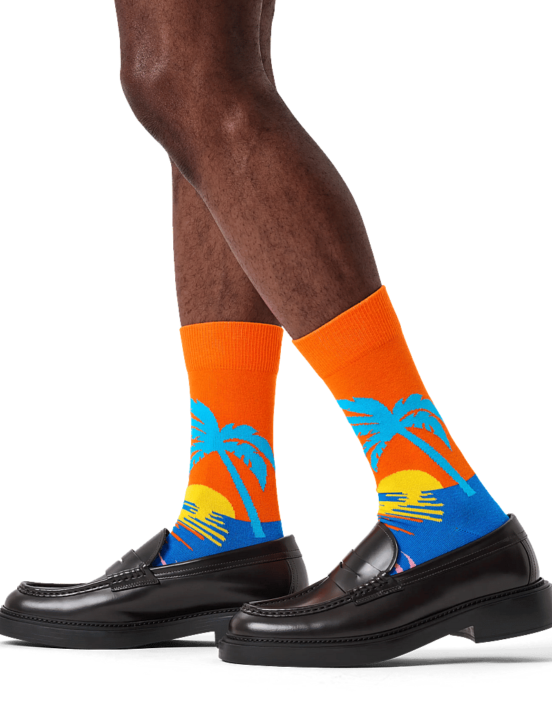 Happy Socks - Sunset Sock - crew-socken - orange - 0