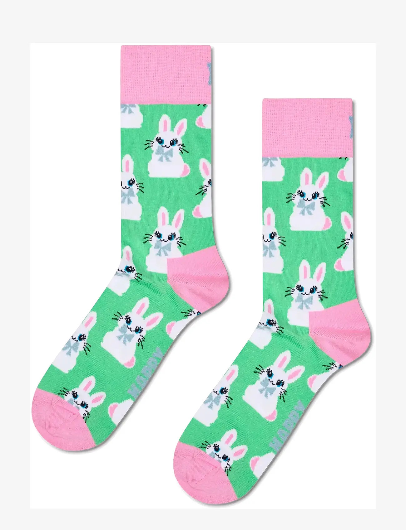 Happy Socks - Bunny Sock - laveste priser - light green - 1