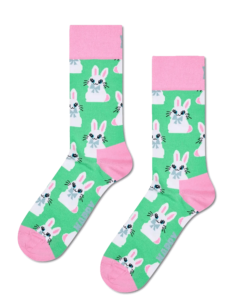 Happy Socks - Bunny Sock - klassikalised sokid - light green - 1