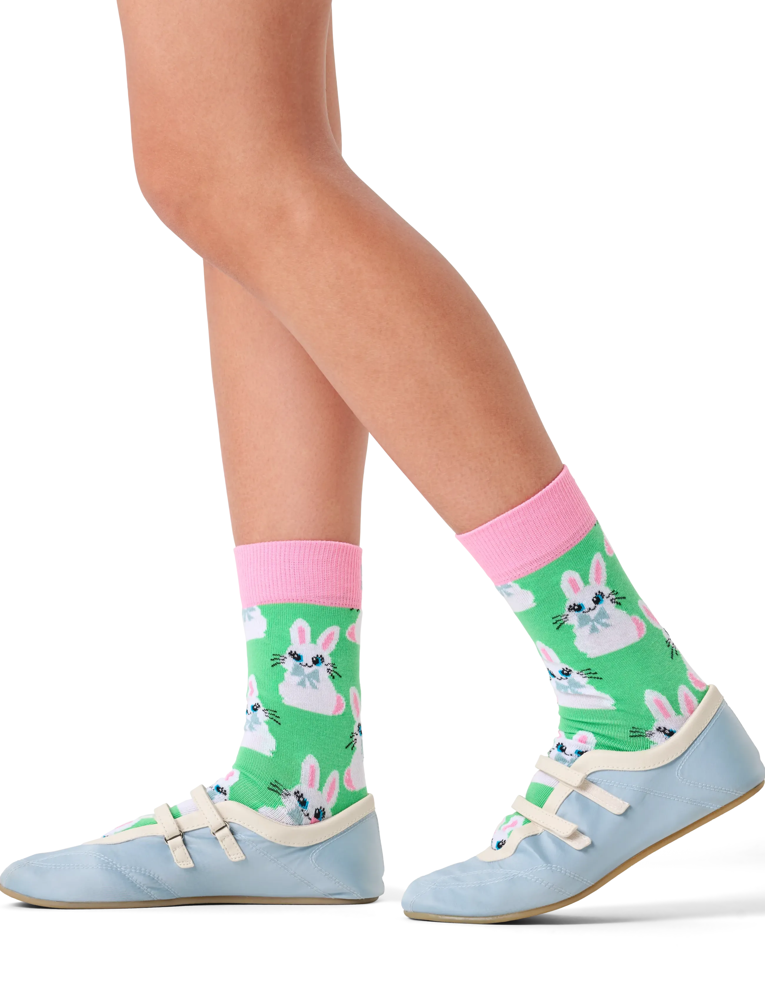 Happy Socks Bunny Sock, 36-40, Socks, Grün - Regular Männerswear