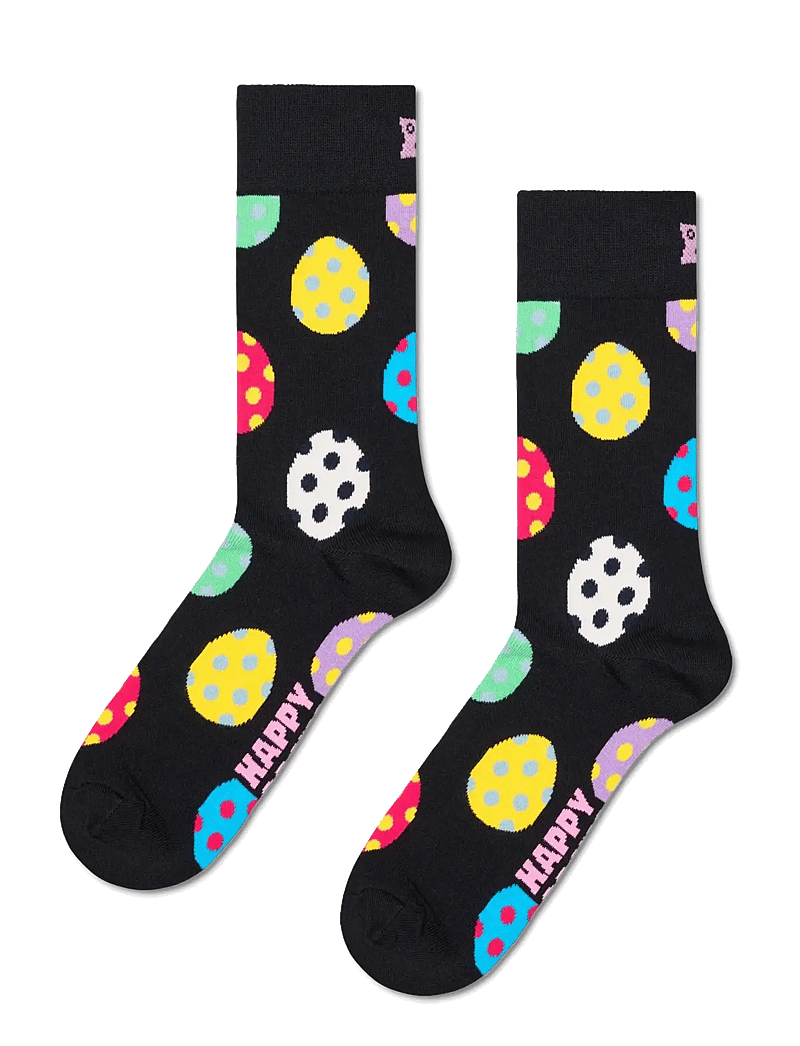 Happy Socks - Easter Egg Sock - klassikalised sokid - black - 1