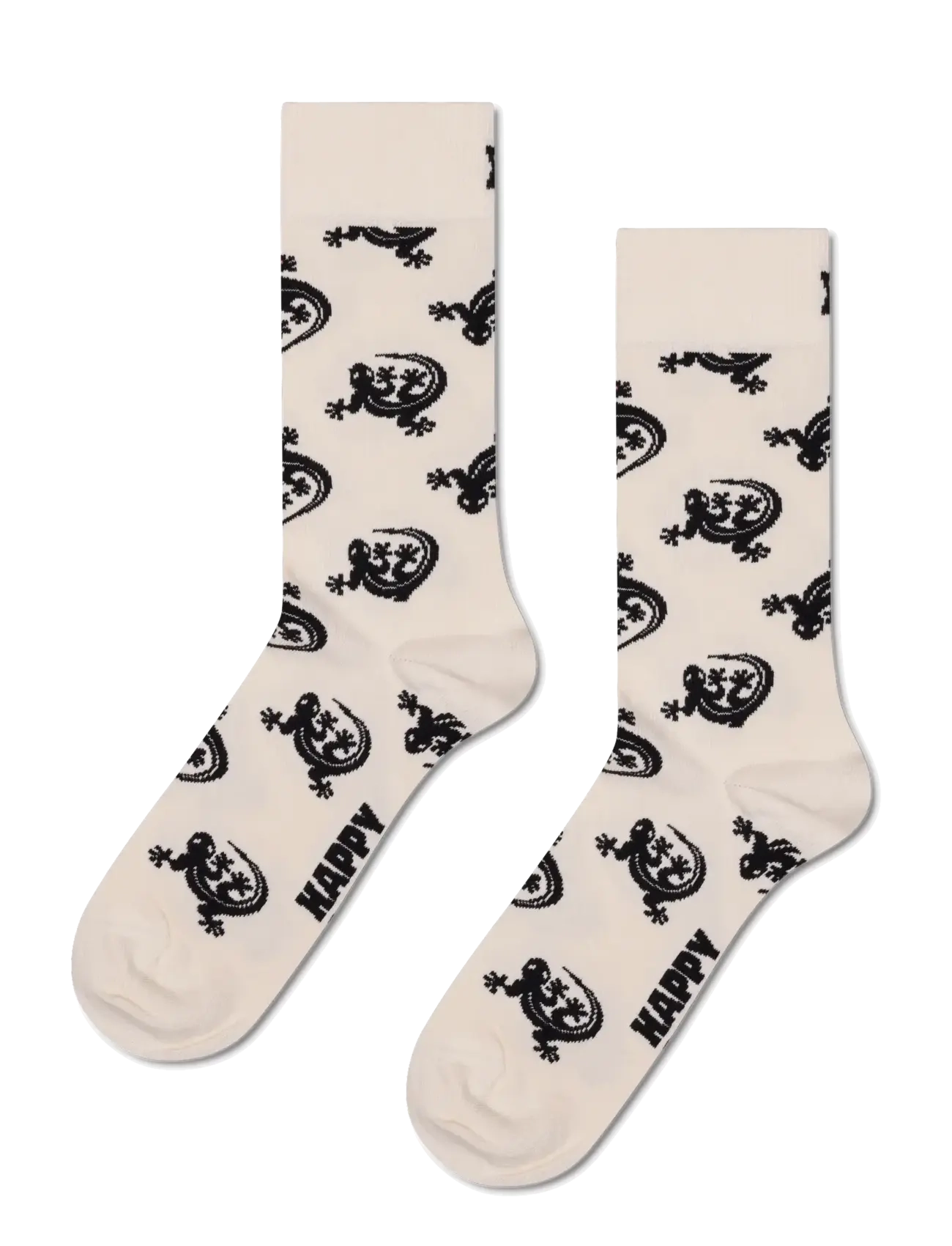 HAPPY Socken Lizard Socke Weiß - 41-46 - Herren
