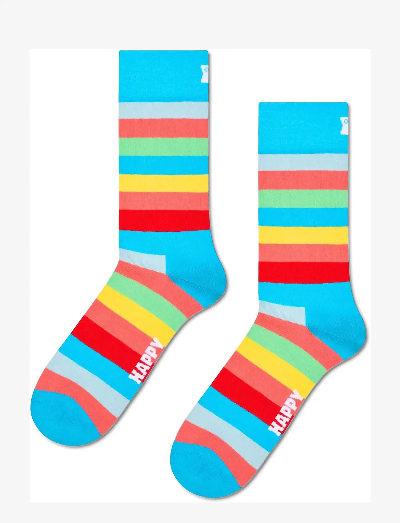 Happy Socks - Stripe Sock - klassikalised sokid - blue - 1