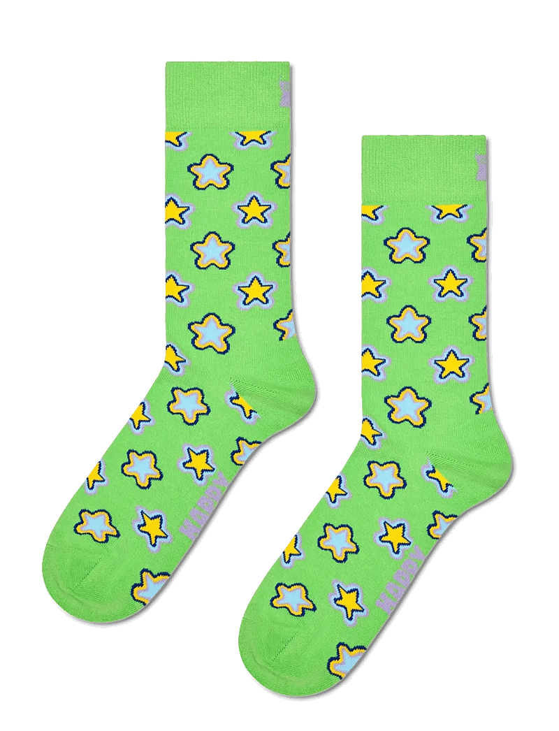 Happy Socks - 1-Pack Superstar Sock Gift Set - klassikalised sokid - light green - 2