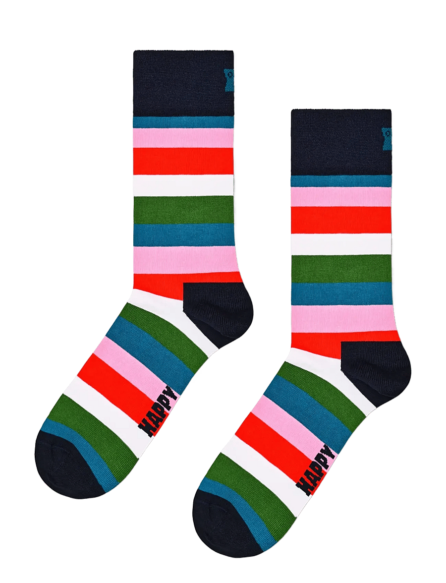 Happy Socks - 3-Pack Holiday Ornaments Socks Gift Set - tennissocken - navy - 4