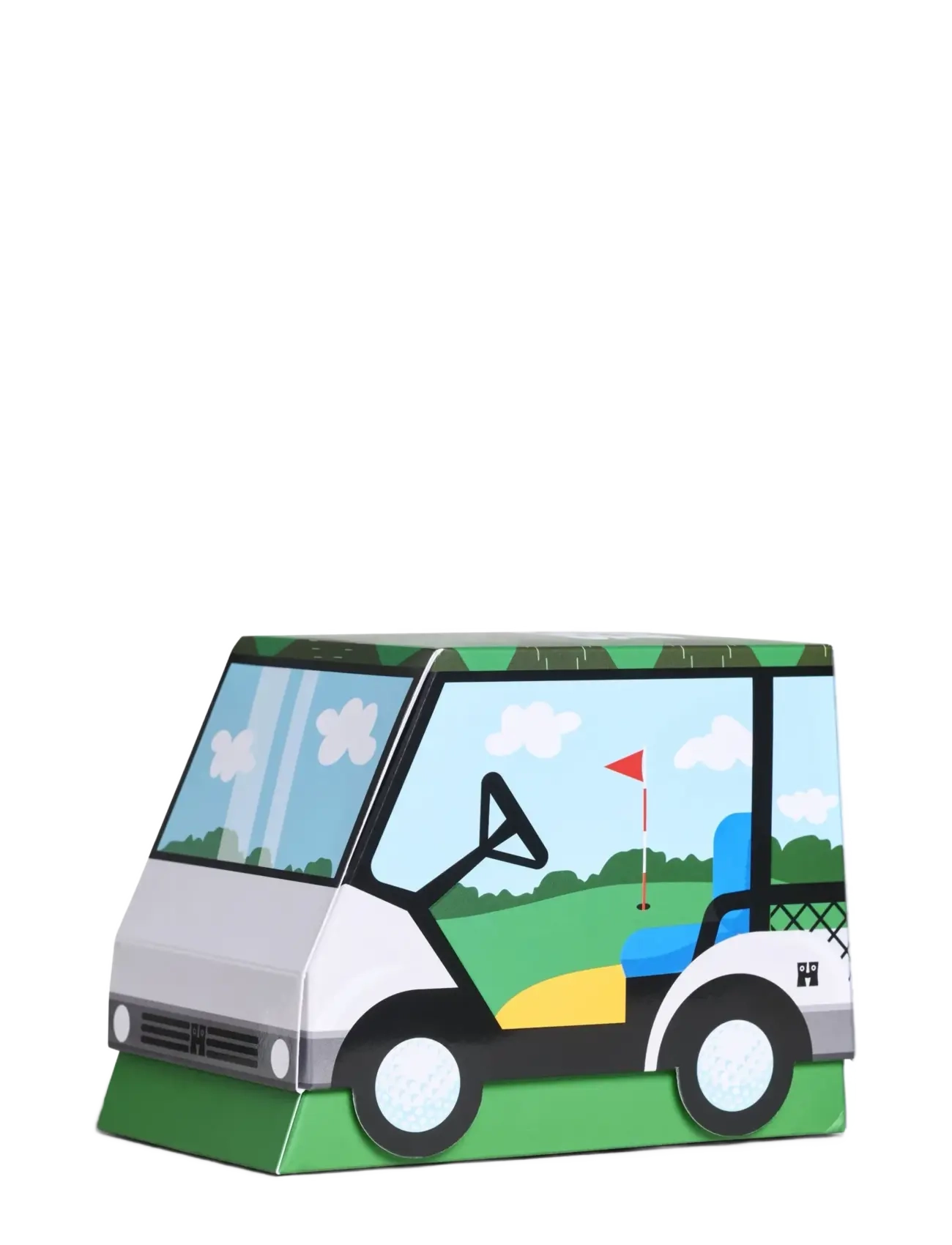 Happy Socks 3-Pack Golf Socks Gift Set - Žiūrėti viską - GREEN / multi
