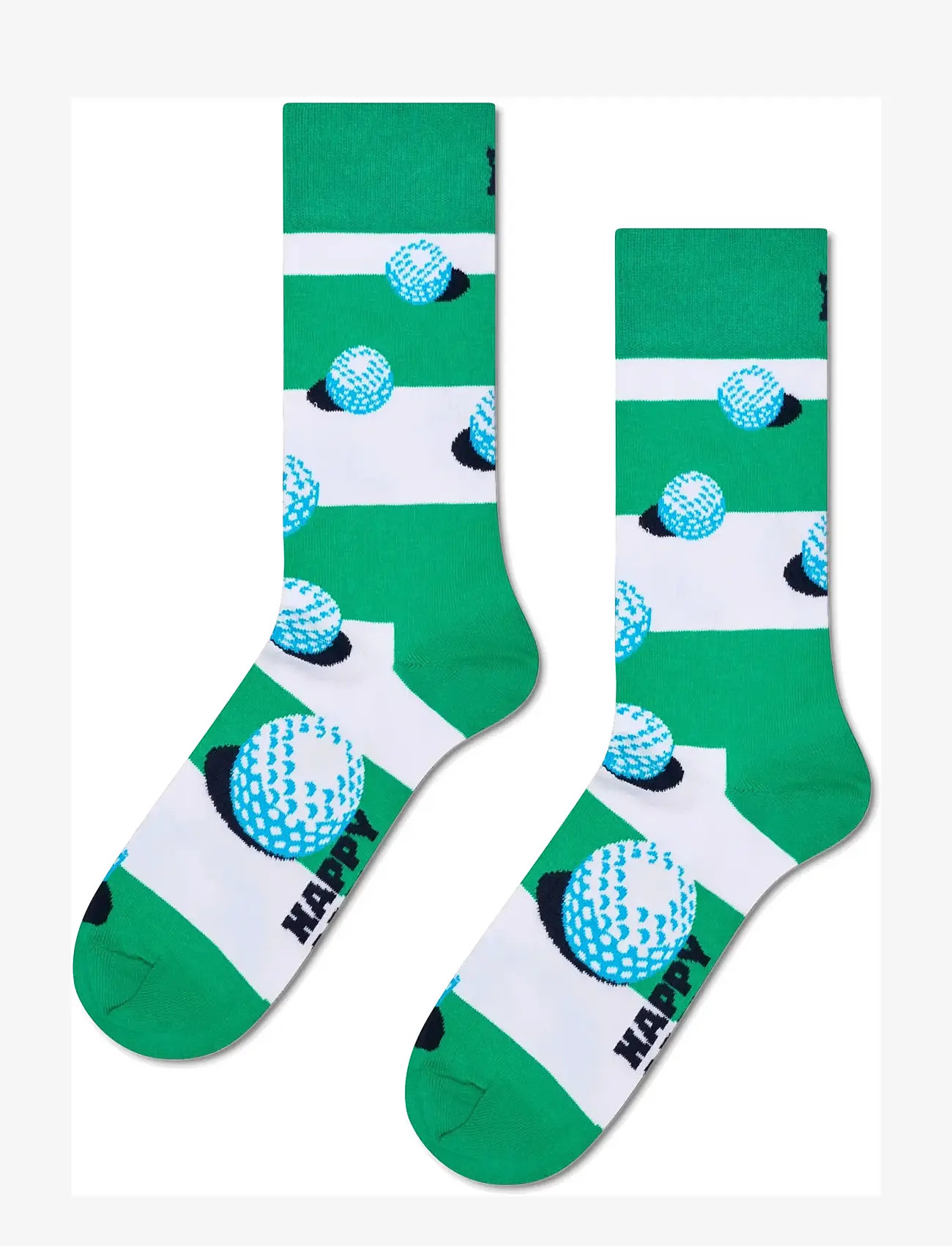 Happy Socks - 3-Pack Golf Socks Gift Set - vanliga strumpor - green - 2