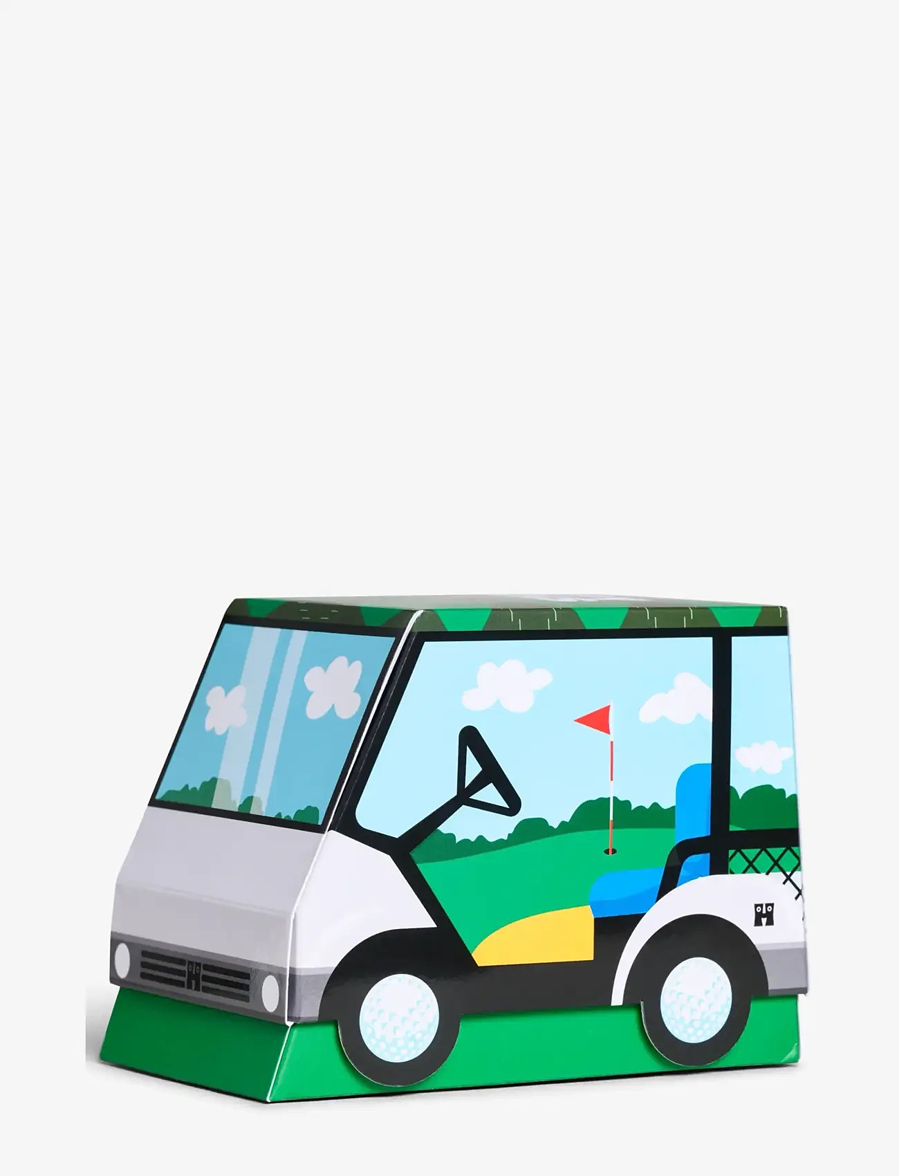 Happy Socks - 3-Pack Golf Socks Gift Set - vanliga strumpor - green - 4