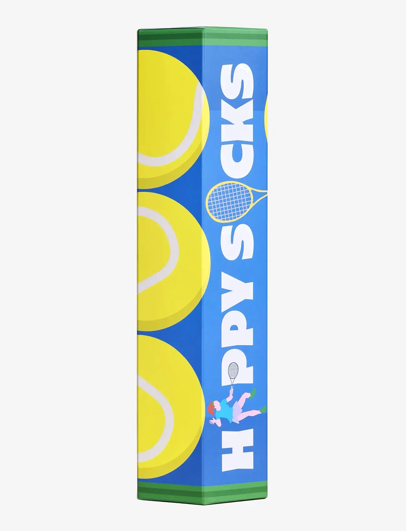 Happy Socks - 3-Pack Tennis Socks Gift Set - crew socks - blue - 3