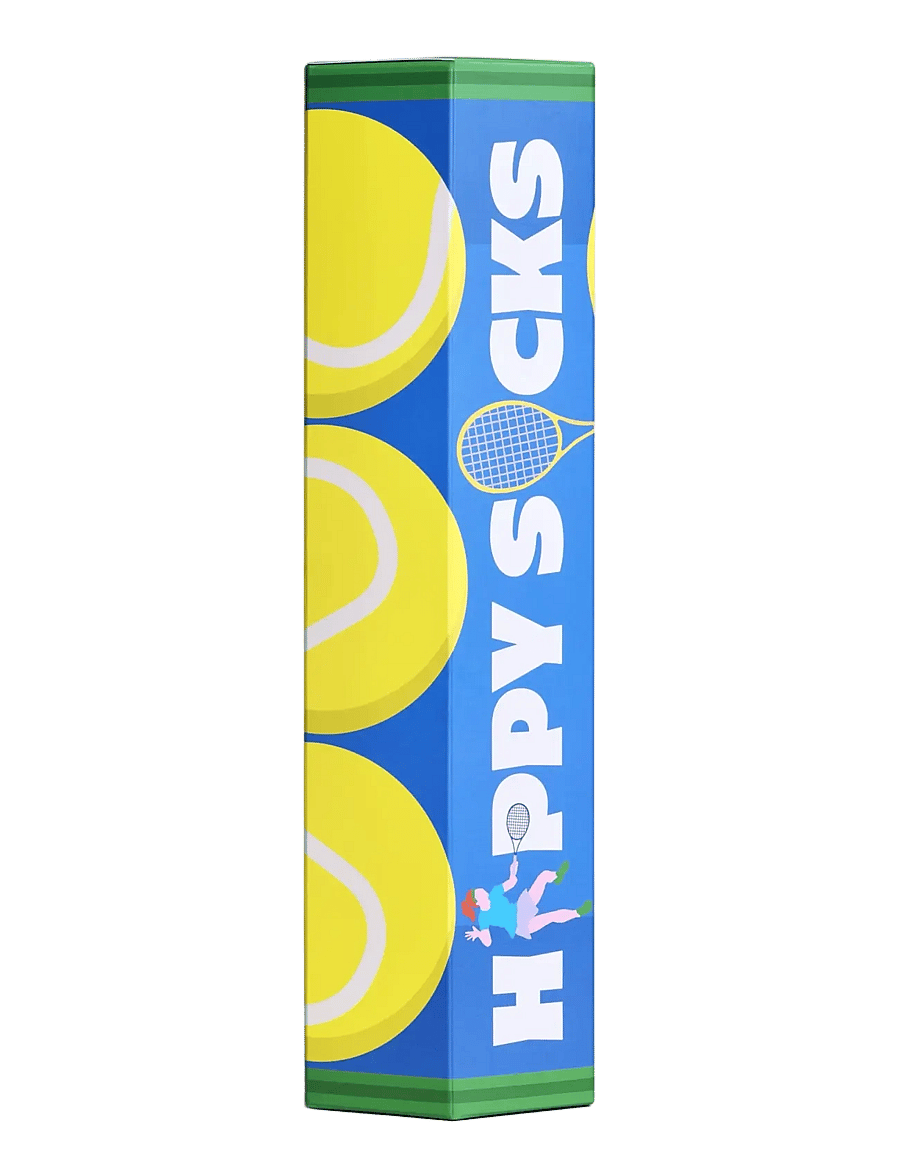 Happy Socks - 3-Pack Tennis Socks Gift Set - crew-socken - blue - 3
