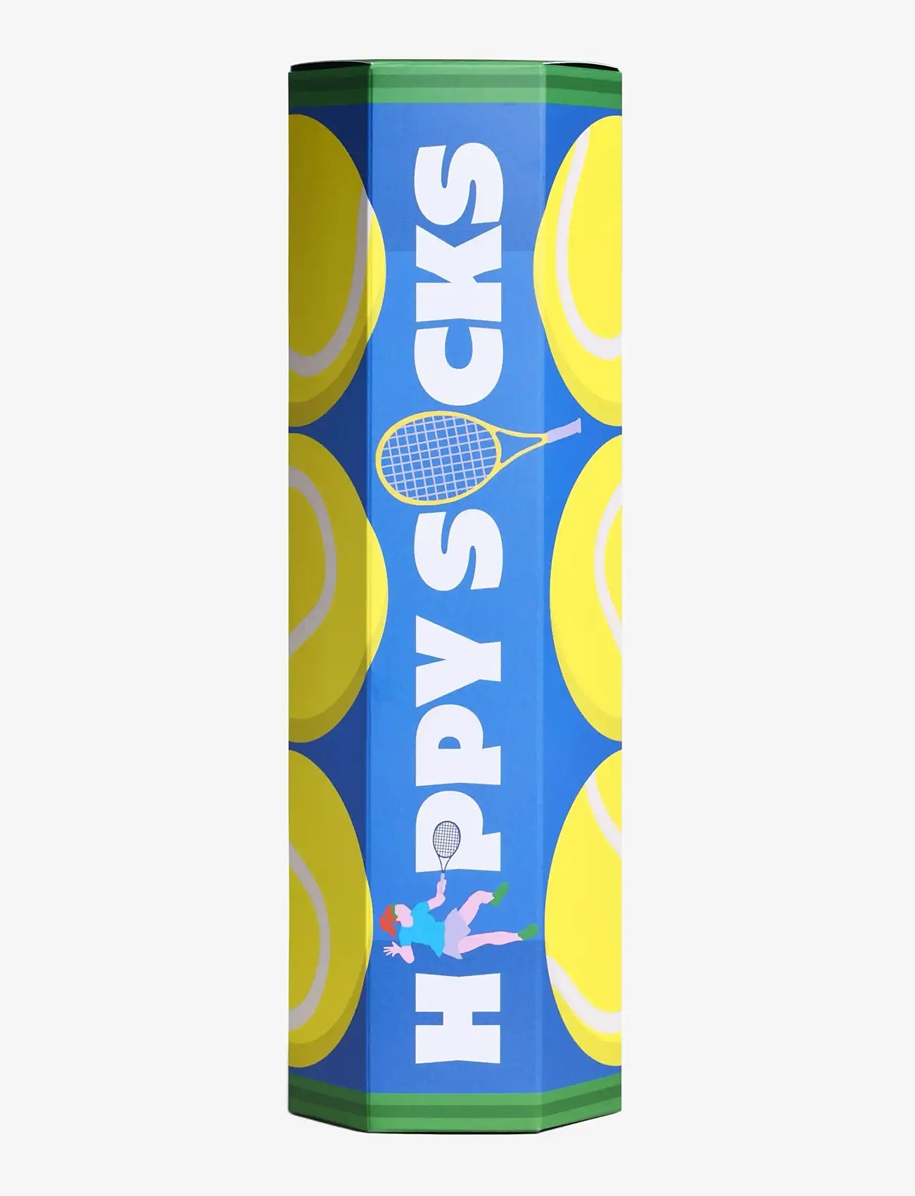 Happy Socks - 3-Pack Tennis Socks Gift Set - crew socks - blue - 4