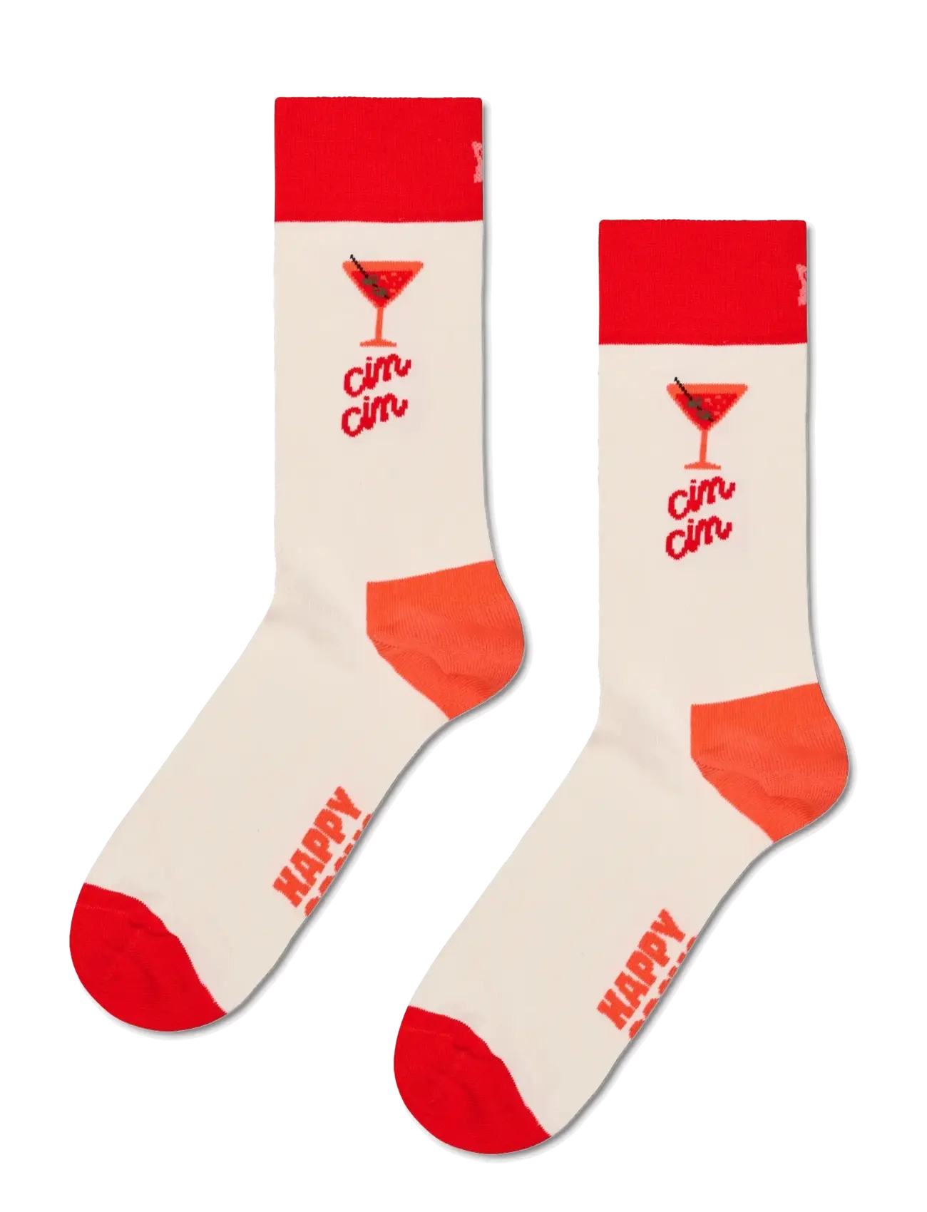 Happy Socks - 3-Pack Cin Cin Socks Gift Set - madalaimad hinnad - white - 5