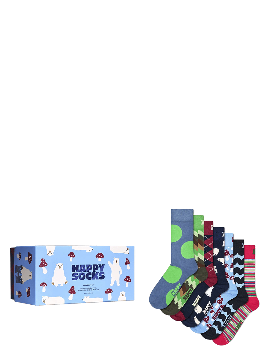 Happy Socks - 7-Pack Seven Days Socks Gift Set - green - 0
