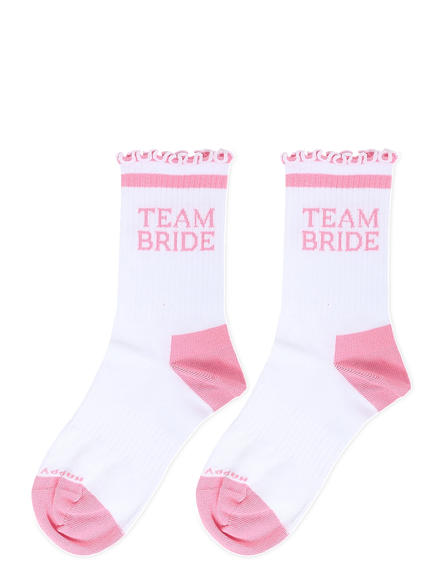 Happy Socks - Team Bride Sneaker Sock - normale socken - white - 1
