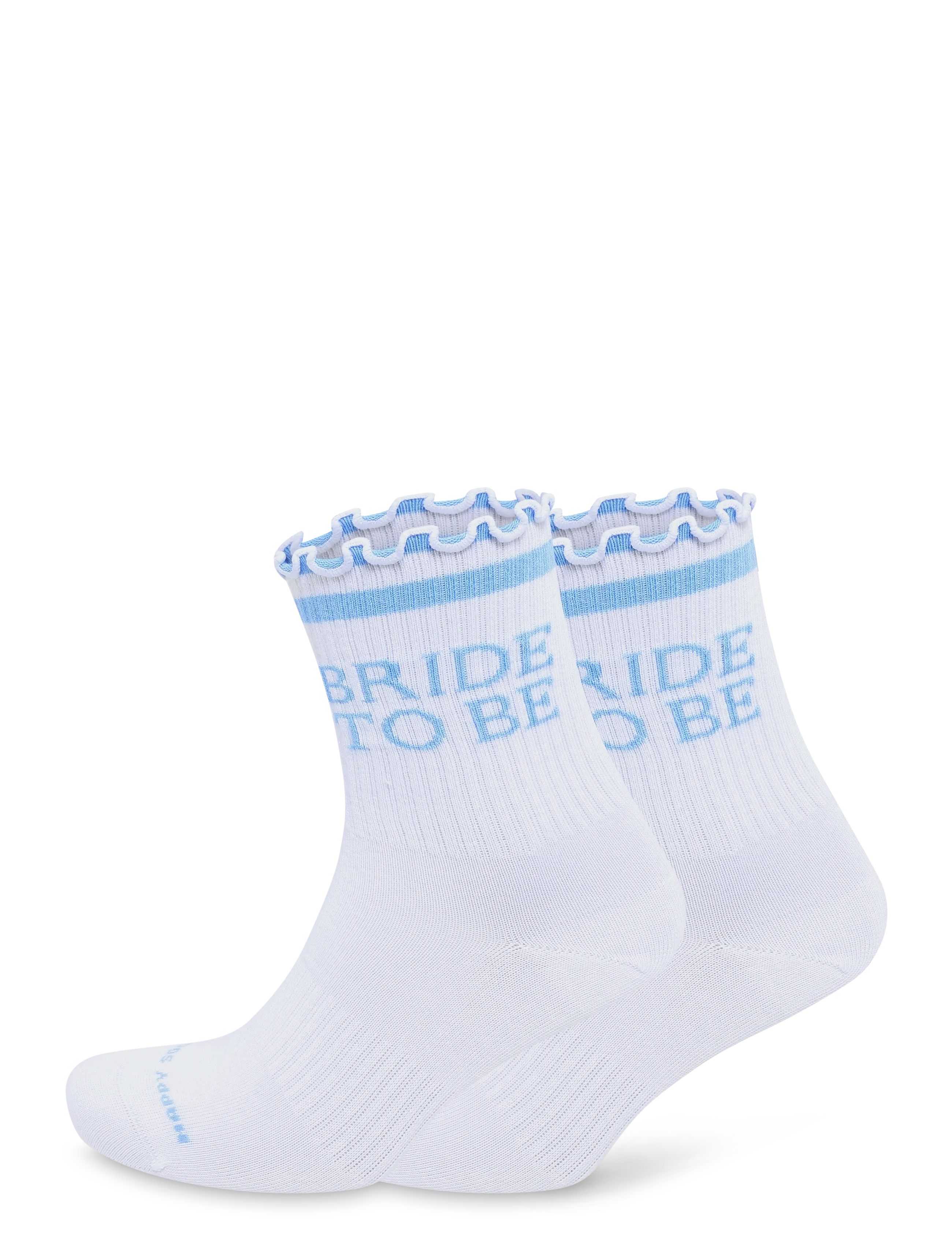 Happy Socks Bride To Be Sneaker Sock - New arrivals - WHITE / white