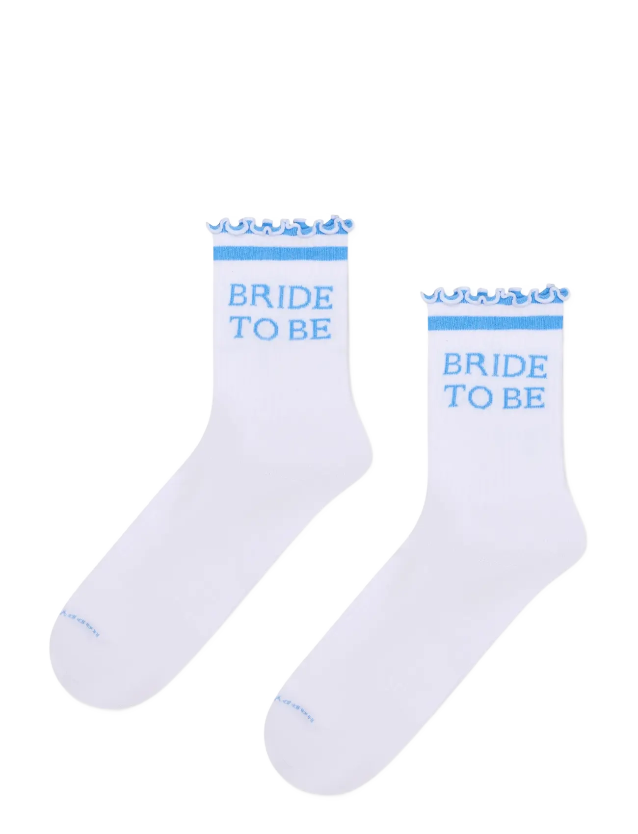 Happy Socks Bride To Be Sneaker Sock - Strømper - WHITE / white