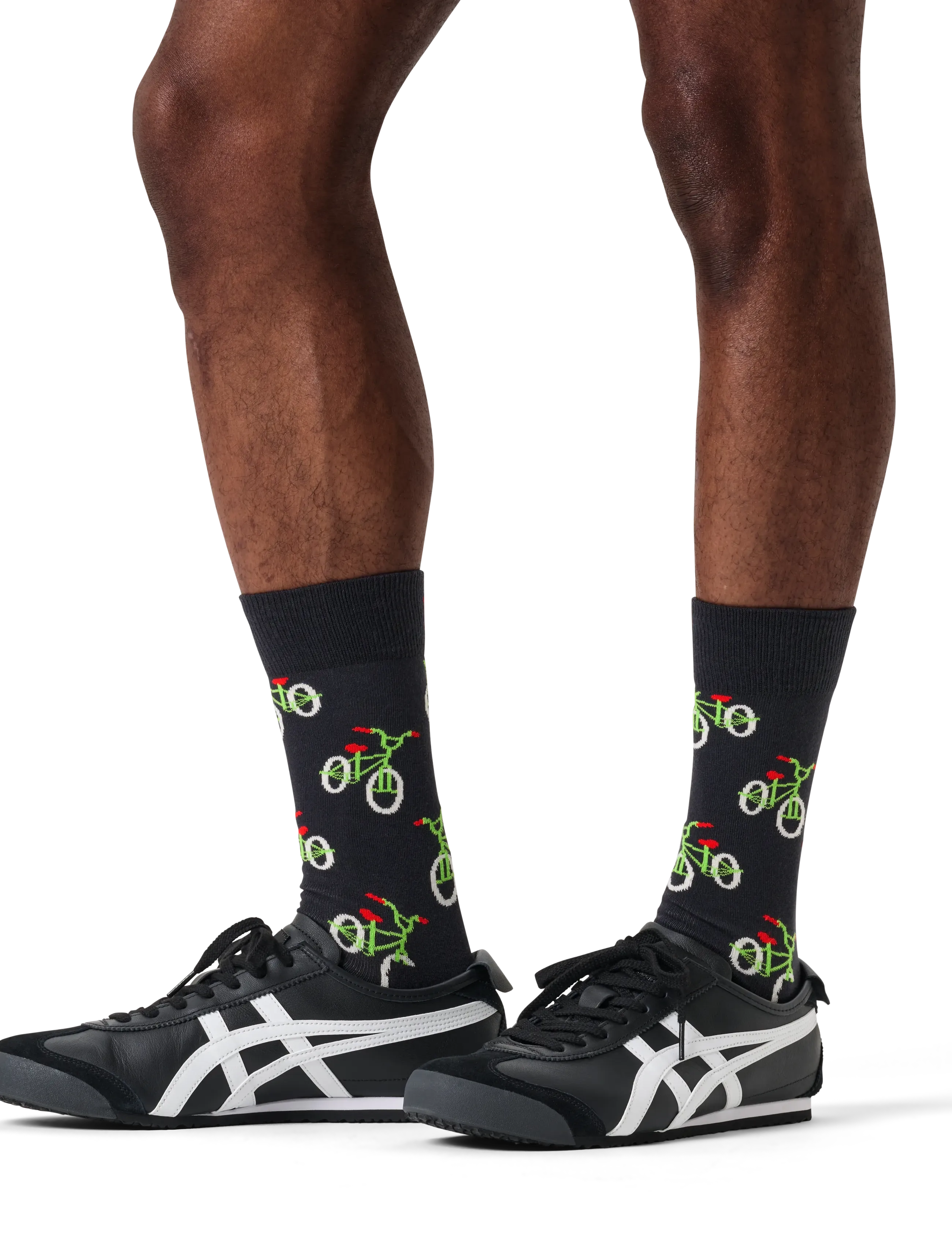 Happy Socks Trick Bike Sock, 41-46, Black, Sokker > Almindelige Sokker, Herre