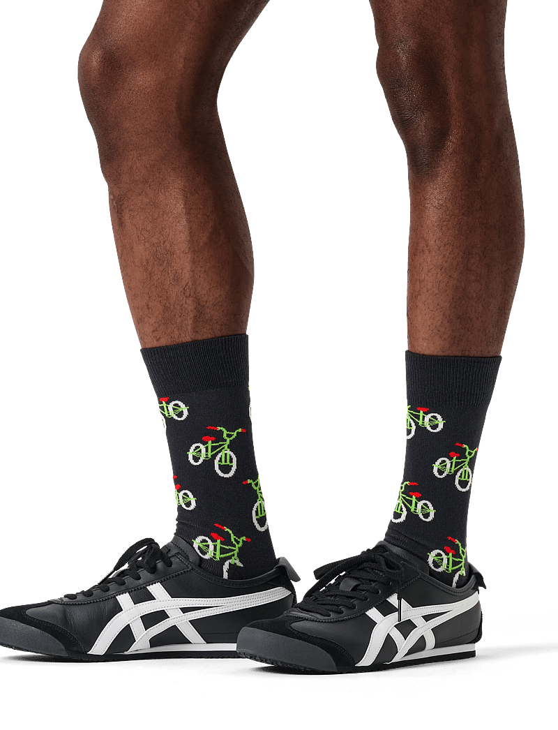 Happy Socks - Trick Bike Sock - crew-socken - black - 0