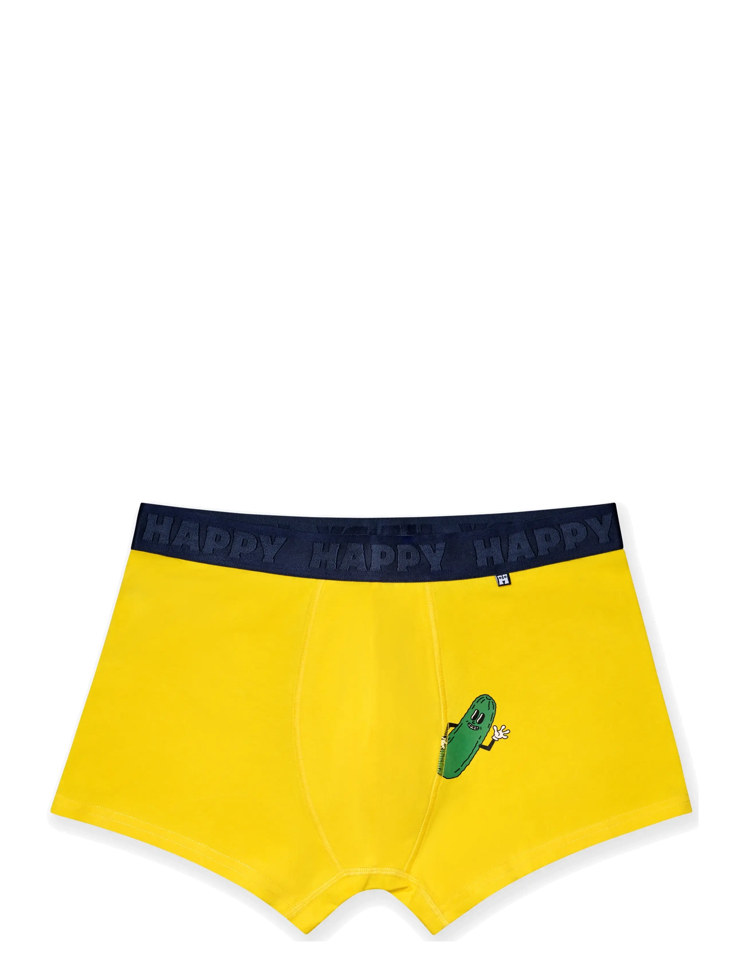 Happy Socks 1-Pack Pickle Short Boxer - Aluspesu - YELLOW / yellow