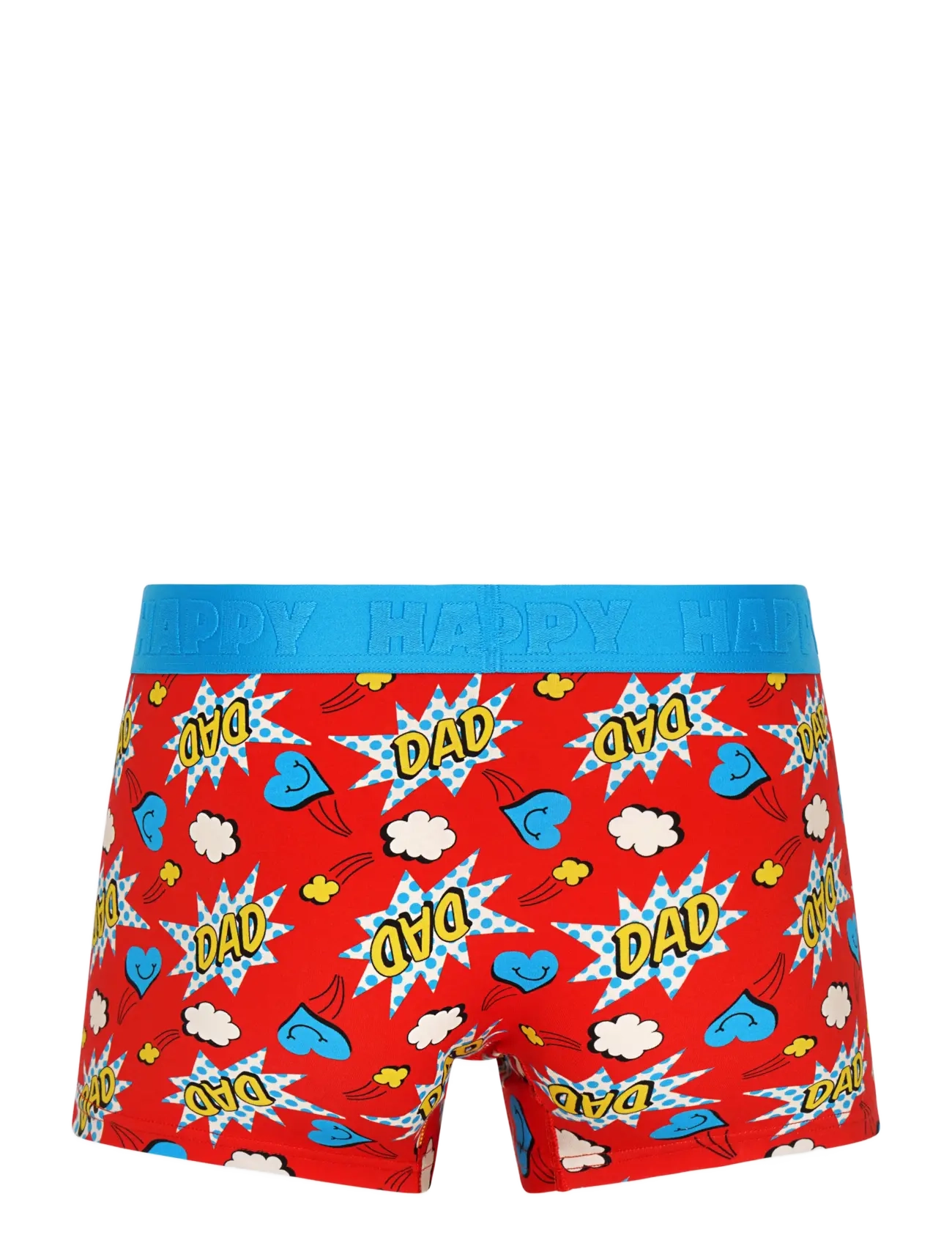 Happy Socks - 1-Pack Super Dad Short Boxer - bokserid - red - 1