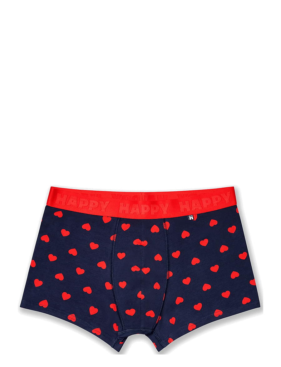 Happy Socks - 1-Pack Hearts Short Boxer - bokserid - navy - 0