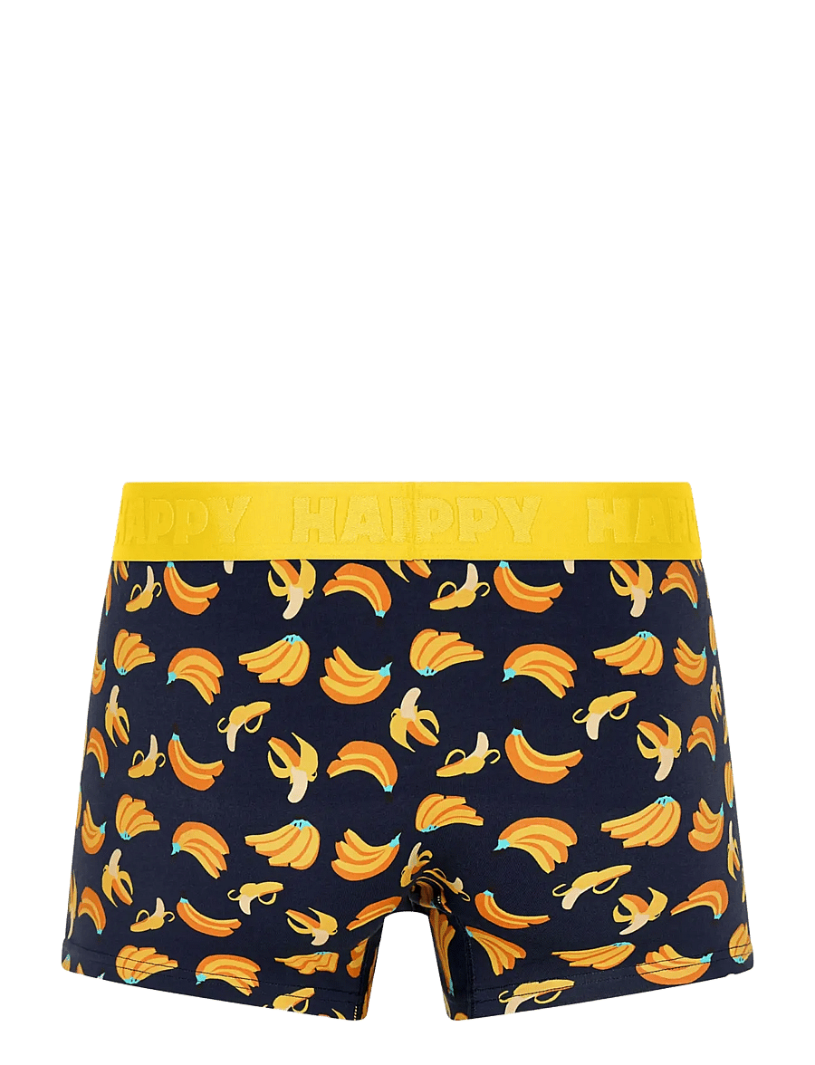 Happy Socks - 1-Pack Banana Short Boxer - bokserid - navy - 1