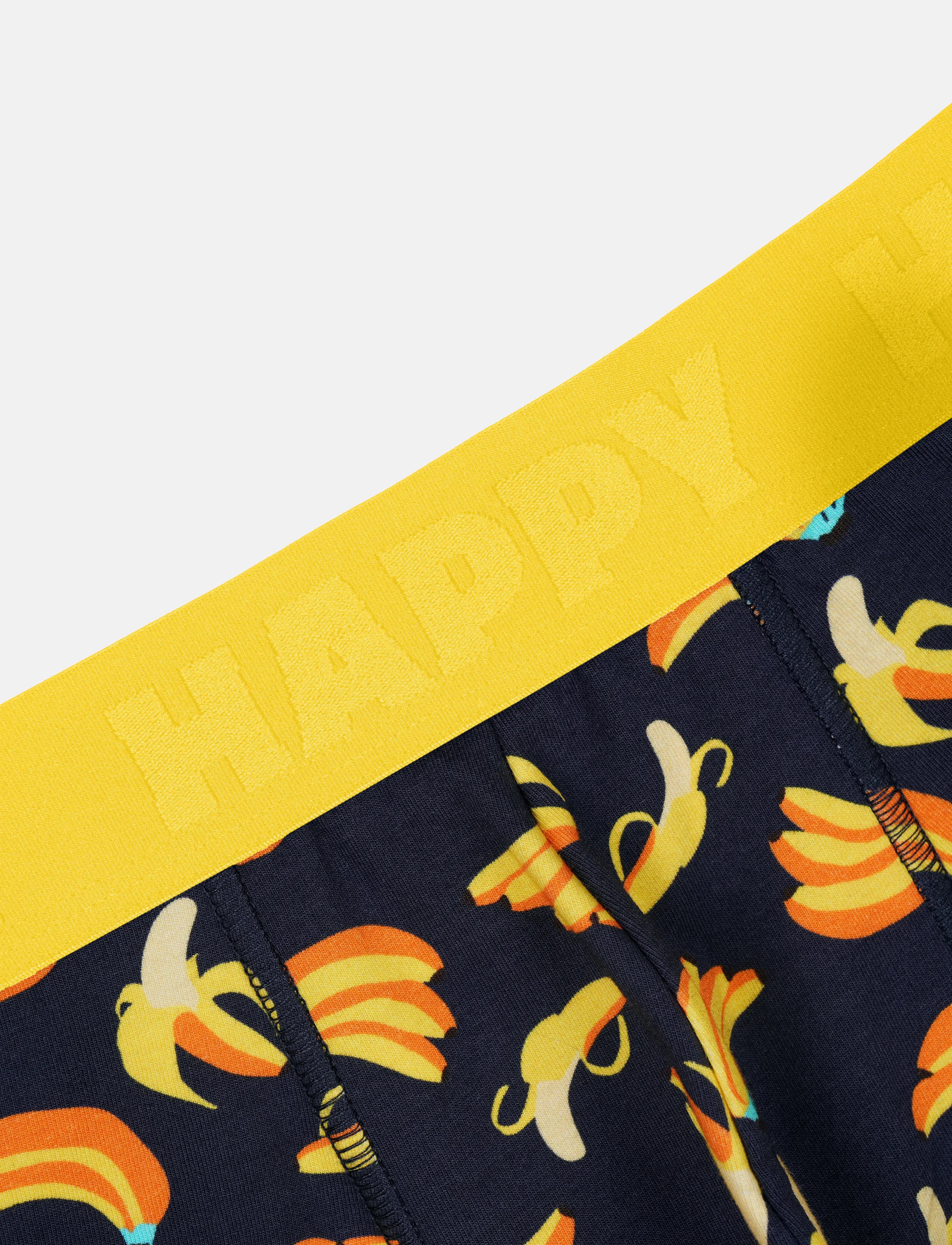 Happy Socks - 1-Pack Banana Short Boxer - bokserid - navy - 2