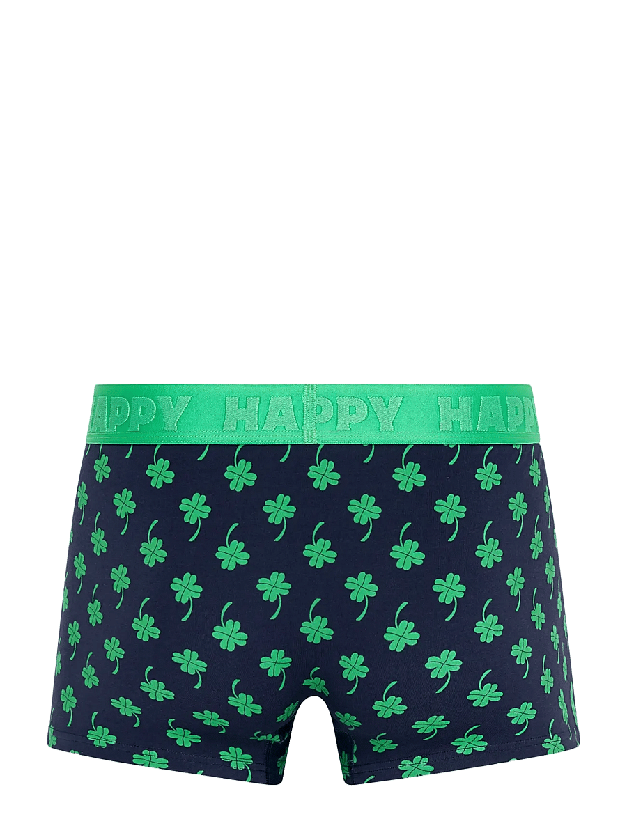 Happy Socks - 1-Pack Clover Short Boxer - bokserid - navy - 1