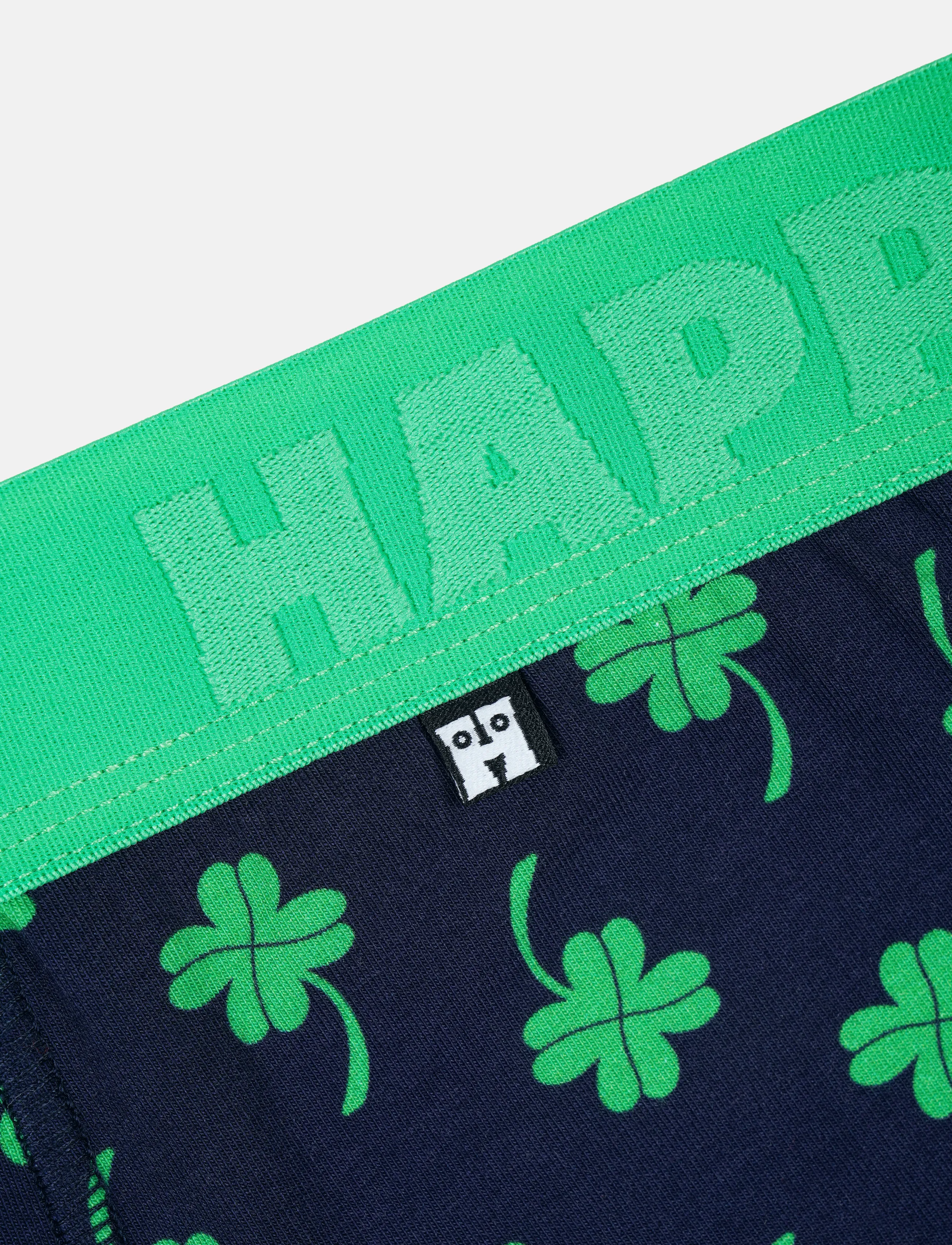 Happy Socks - 1-Pack Clover Short Boxer - bokserid - navy - 3