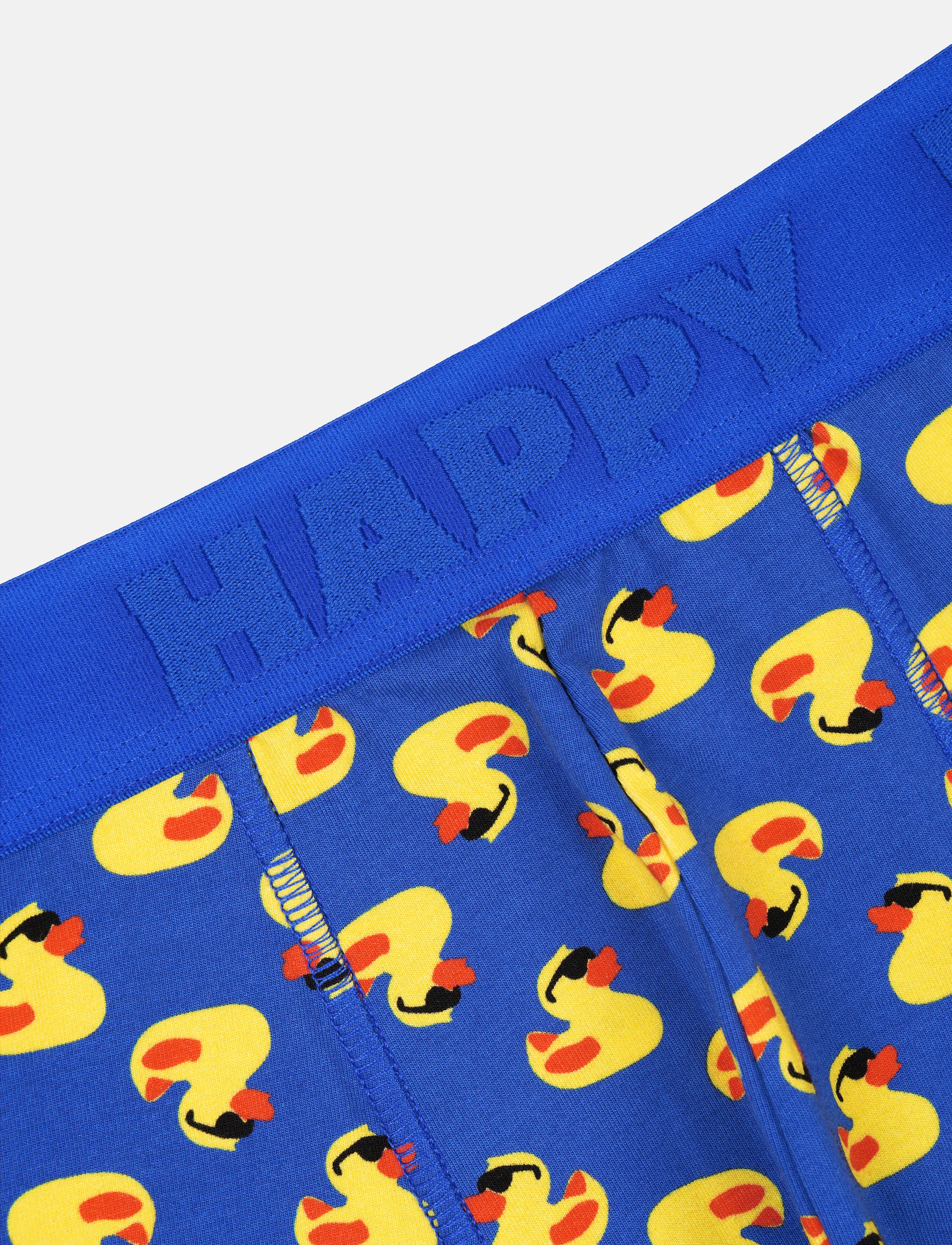 Happy Socks - 1-Pack Rubber Duck Short Boxer - bokserid - blue - 3