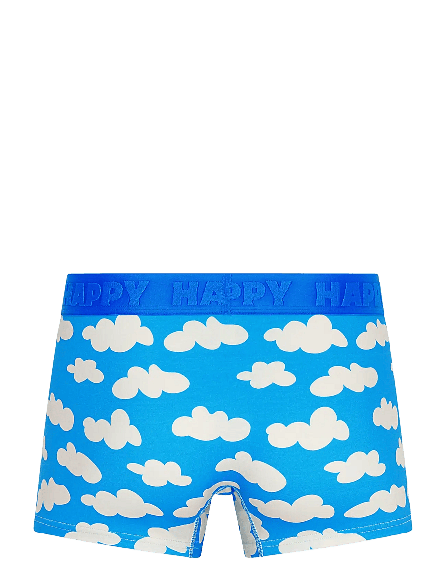 Happy Socks - 1-Pack Cloudy Short Boxer - bokserid - turquoise - 1