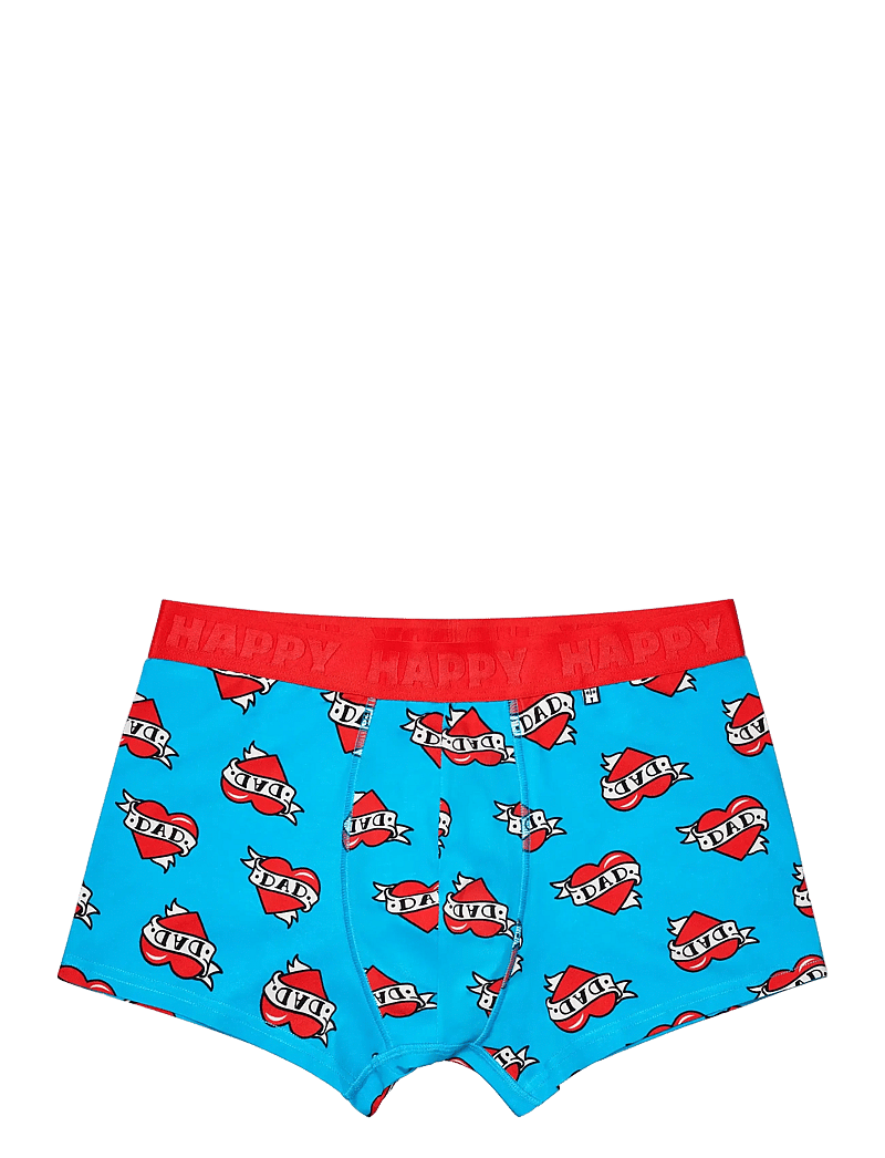Happy Socks - 2-Pack Super Dad Short Boxers Gift Set - multipack kalsonger - blue - 4
