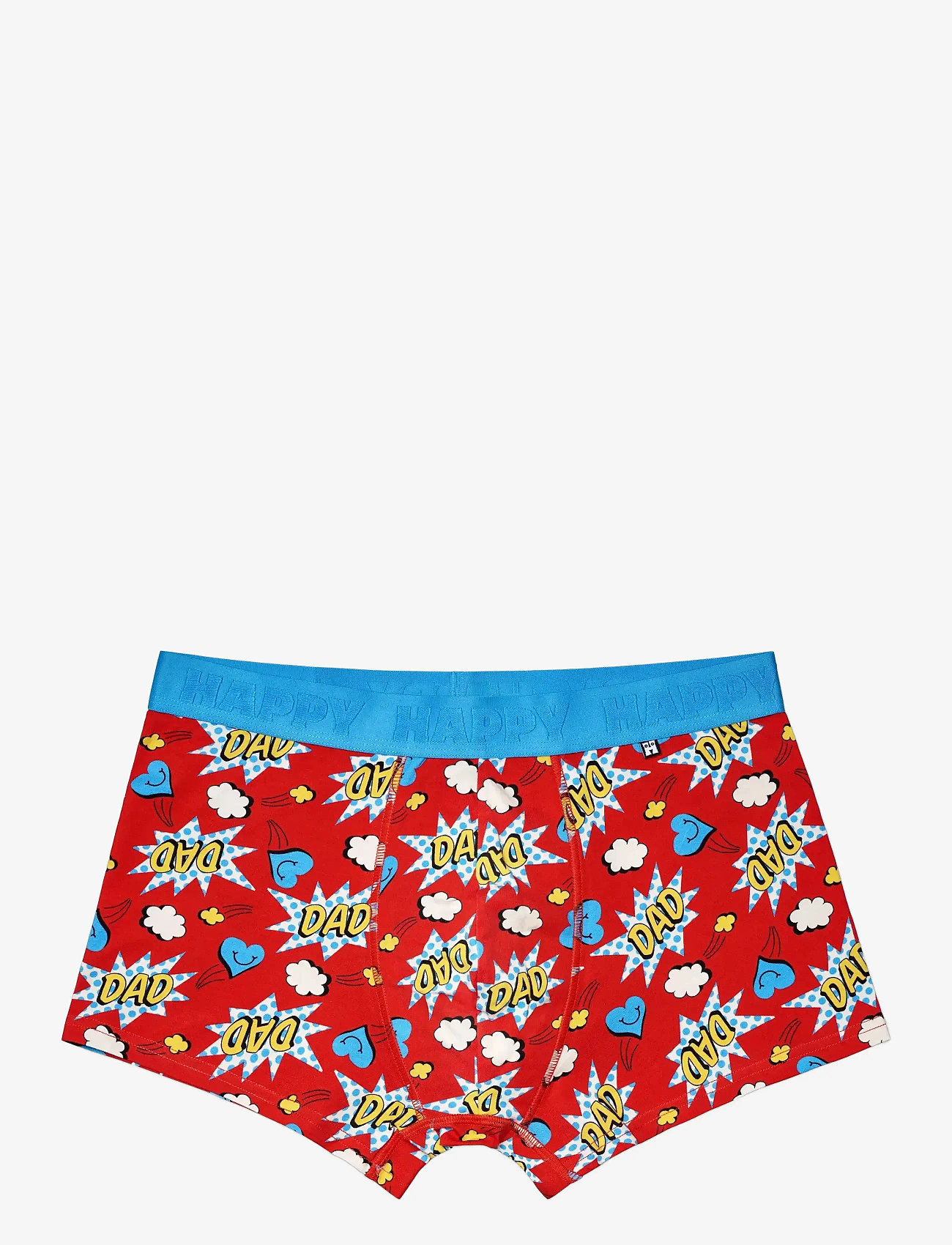 Happy Socks - 2-Pack Super Dad Short Boxers Gift Set - multipack kalsonger - blue - 5