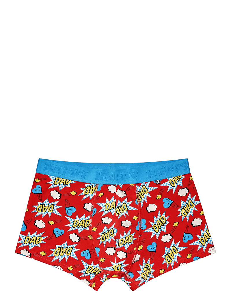 Happy Socks - 2-Pack Super Dad Short Boxers Gift Set - multipack kalsonger - blue - 5