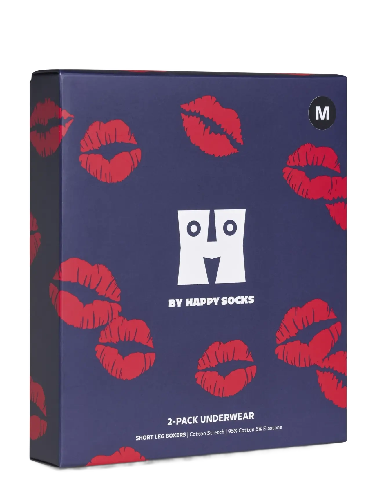 Happy Socks 2-Pack Love Short Boxers Gift Set - Deals - NAVY / navy