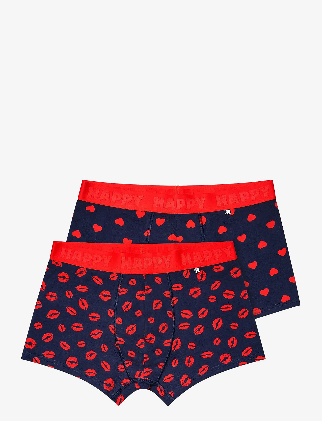 Happy Socks - 2-Pack Love Short Boxers Gift Set - aluspükste mitmikpakk - navy - 2