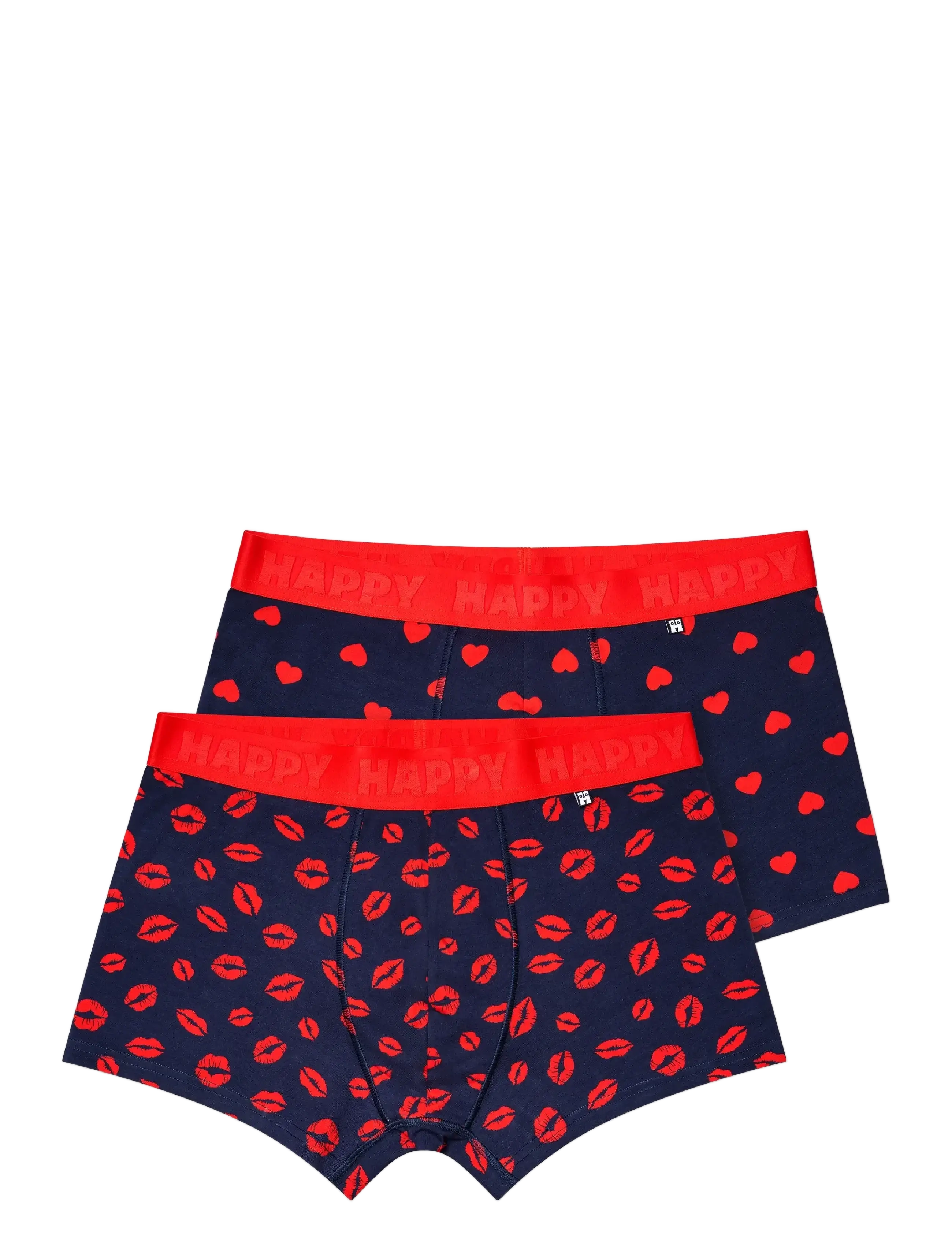 Happy Socks - 2-Pack Love Short Boxers Gift Set - multipack underpants - navy - 2