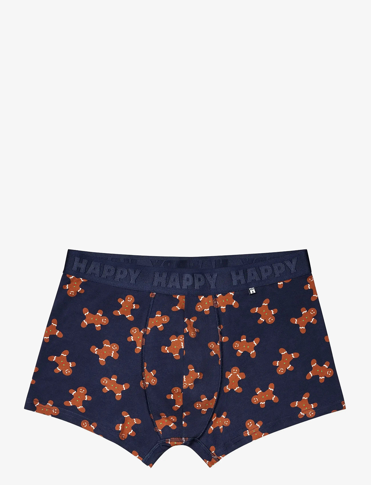 Happy Socks - 2-Pack Gingerbread Short Boxers Gift Set - multipack underbukser - navy - 3